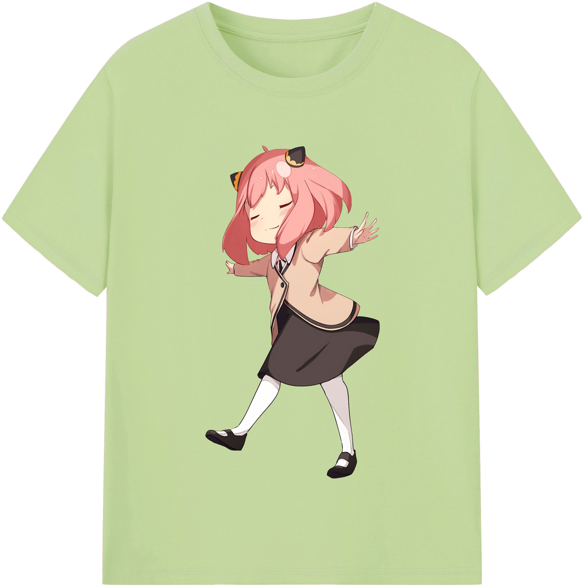 （画像用） SPY×FAMILY间谍家家酒 綿100％半袖Tシャツ（フロントプリント）
